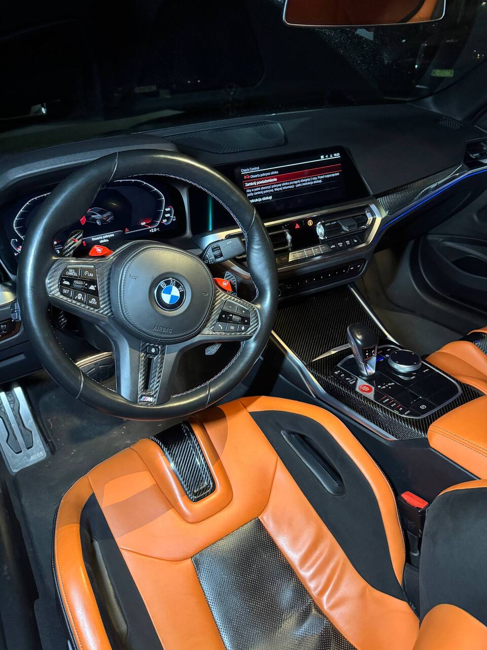 BMW M4 Niebieska