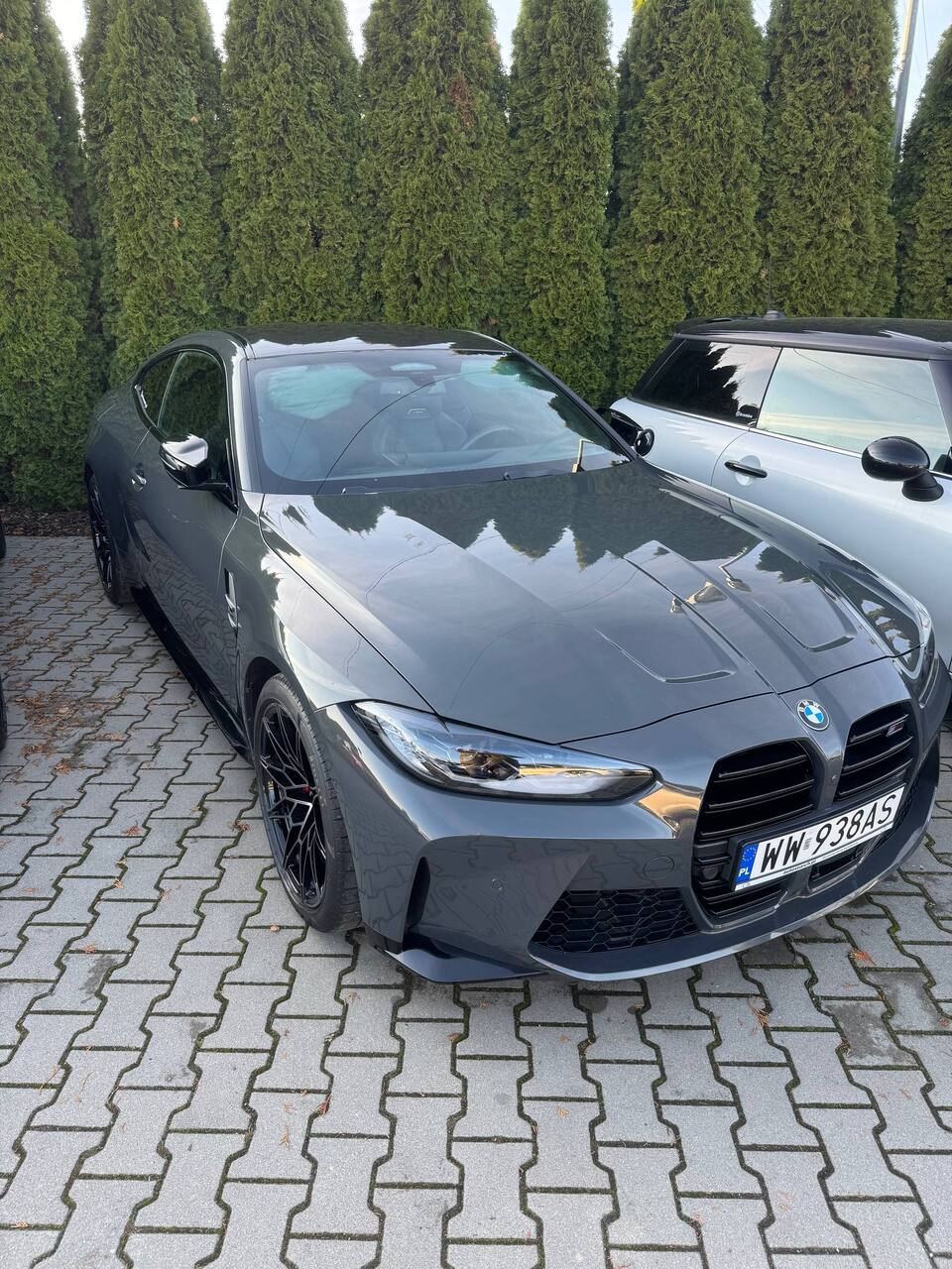 BMW M4 Szara